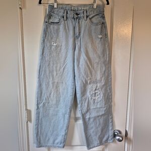 GAP Kids Light Blue Distressed Jeans